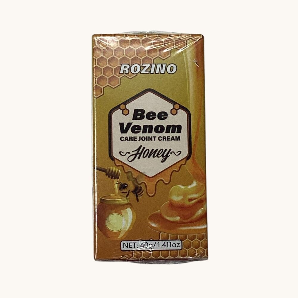 ROZINO Bee Venom Care Joint Cream Honey Moisturizing Topical 40g New